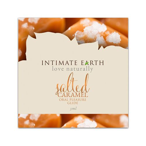 Lubrifiant sachet Intimate Earth Salted Caramel