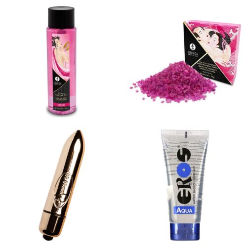 Coffret douche et bain avec bullet vibrant submersible