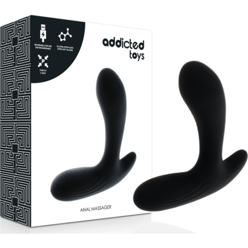 Masseur Anal ADDICTED TOYS - Double Stimulation et Silicona