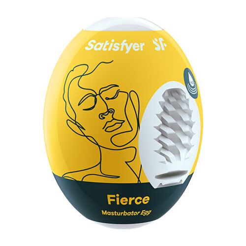 Oeuf de masturbateur Satisfyer Fierce avec Hydro-Active