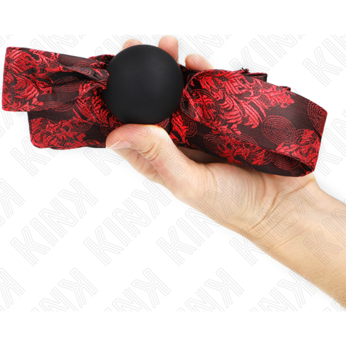 Bâillon de bola KINK modelo 2 en silicona de 4.5 cm