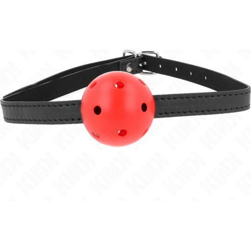 Mordaza KINK Simplicity Rouge 4.5 cm en silicone