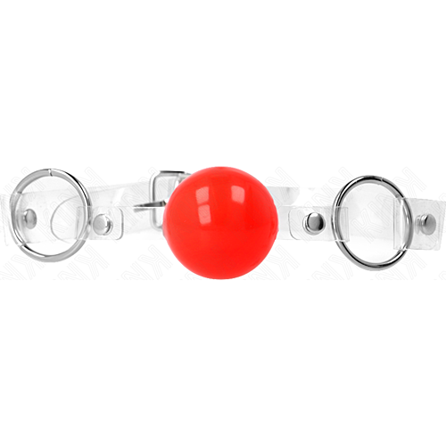 Bâillon KINK ajustable en silicone douce