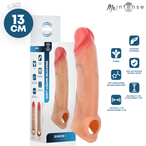 Gaine Pénis MR. INTENSE Simon S - Texture ultra-réaliste