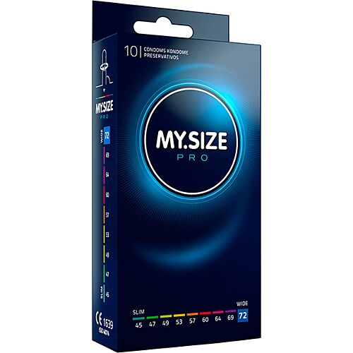 Préservatifs My.Size Talla 72 - Ajustement confortable et naturel