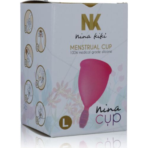 Coupe menstruelle NINA KIKÍ TAILLE L - Écologique et confortable