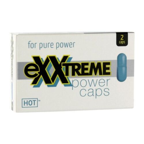 Pilules pour hommes HOT EXXTREME POWER CAPS - Énergie masculine