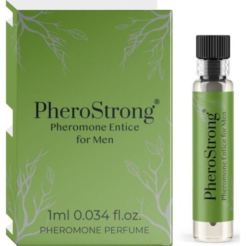 Parfum aux phéromones PHEROSTRONG Entice pour Homme 1 ML
