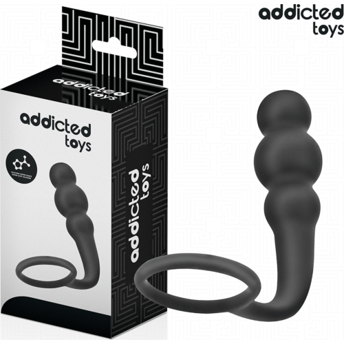 Plug Anal Addicted Toys Modèle 1 avec Anneau pour Stimulation