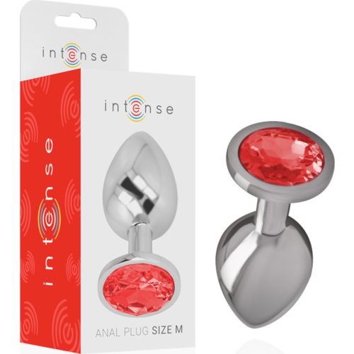 Plug Anal INTENSE avec Bijou en Diamant Taille M
