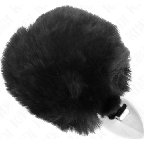 Plug anal KINK avec queue synthétique 7 x 3 cm