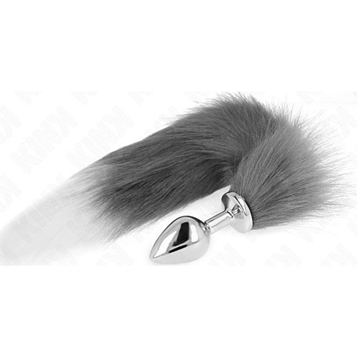 Plug Anal KINK Taille M avec Queue Synthétique