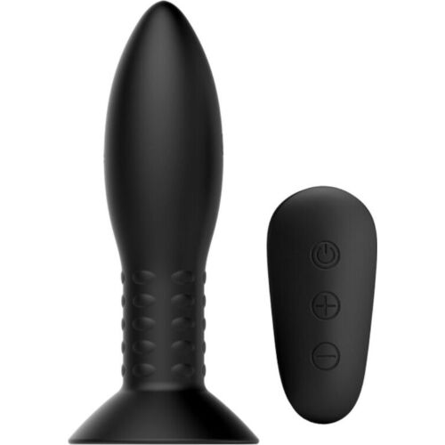 Plug Anal MR PLAY avec télécommande et billes tournantes