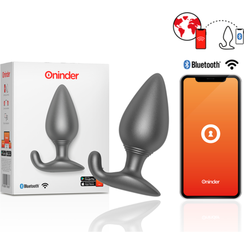 Plug anal ONINDER RIO avec contrôle par App