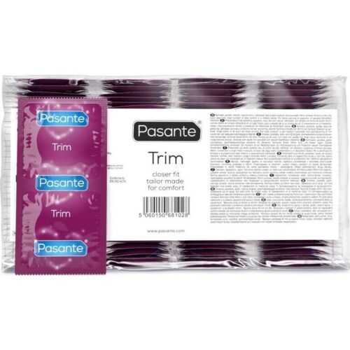Préservatifs Pasante Trim 144 unités - Ajustement serré