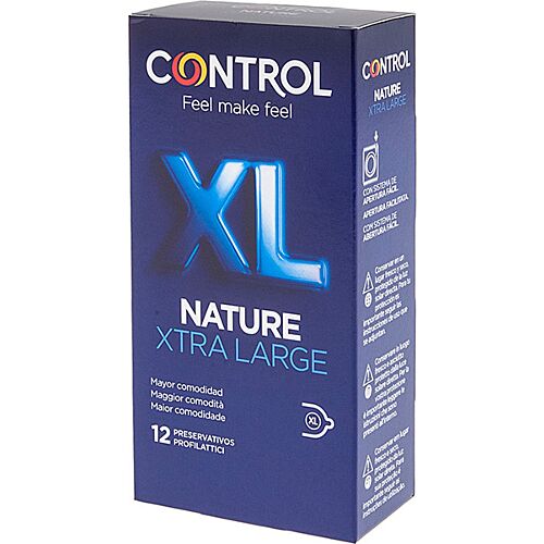 Préservatifs CONTROL ADAPTA NATURE XL - Confort et sécurité