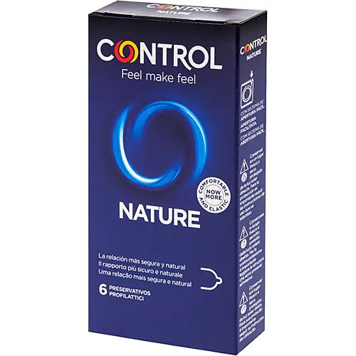Préservatifs Control Nature 6 Uds - Latex naturel et sensation authentique