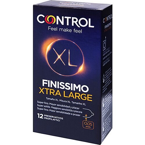 Préservatifs Control Finissimo XL - Sensibilité extrême