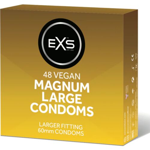 Préservatifs EXS Magnum 48 — larges et longs
