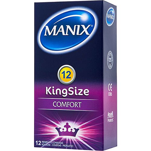 Préservatifs Manix King Size 56 mm — boîte 12