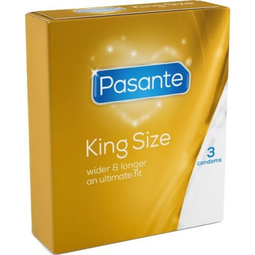 Préservatif Pasante King Size 3 Unités - Confort maximal