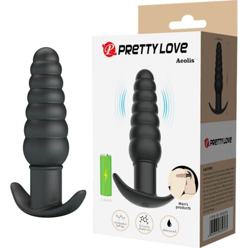 Vibrateur Anal Pretty Love AEOLIS avec 10 modes de vibration
