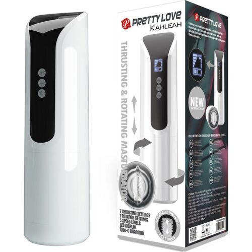 Masturbateur automatique Pretty Love Kahleah avec rotation et poussée