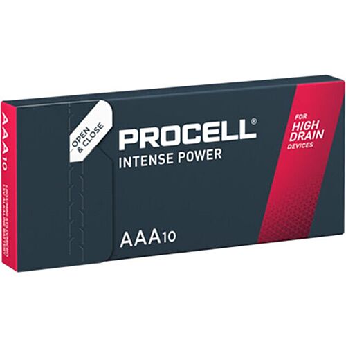 Piles Alcalines PROCELL LR03 AAA - Boîte de 10