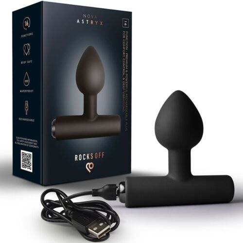 Plug Anal Rocks-Off Nova Astryx avec 16 fonctions