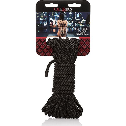 Corde BDSM CalExotics Scandal 10 mètres pour jeux de bondage