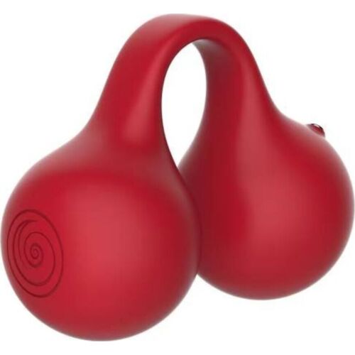 Vibrateur SNAIL VIBE Twinn Cherry avec technologie Touch Sense