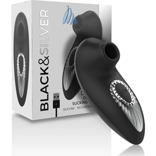 Stimulateur d'aspiration Black&Silver Drake 10 programmes