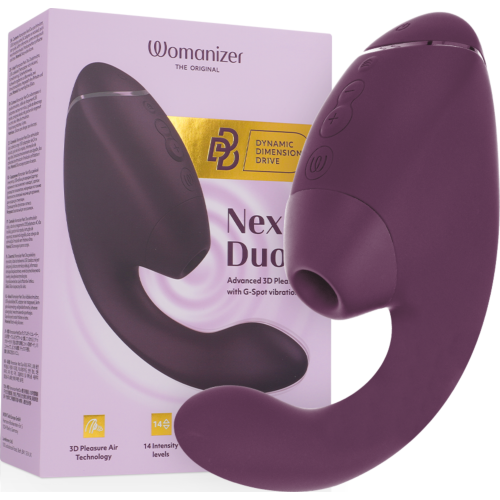 Vibromasseur Duo Next WOMANIZER — double stimulation