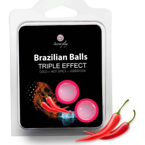 Balles Brésiliennes SECRETPLAY - Triple Effet Sensationnel