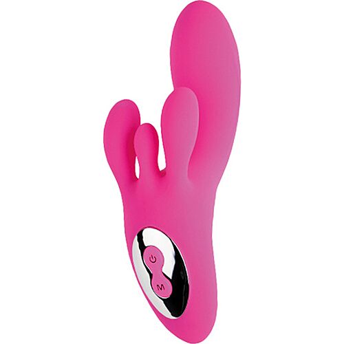 TriVibe G-Spot Vibrator with Clitoral & Labia Stimulation Pink