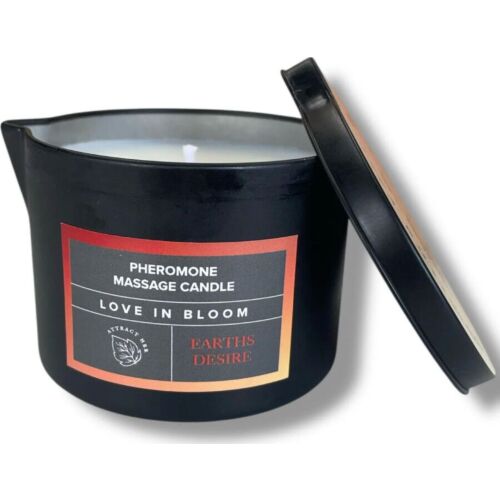 Bougie de Massage EYE OF LOVE BLOOM aux Phéromones