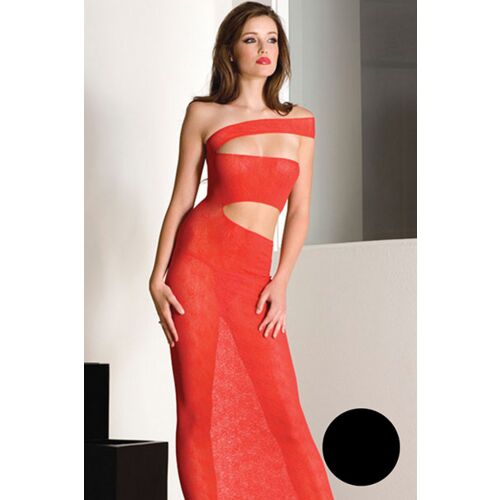 Robe longue Music Legs avec décolleté élégant