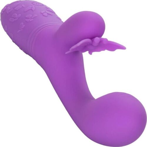 Vibromasseur CALEXOTICS Butterfly Kiss Flutter avec stimulation double