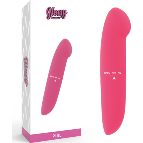 Vibromasseur GLOSSY PHIL - Stimulation de voyage