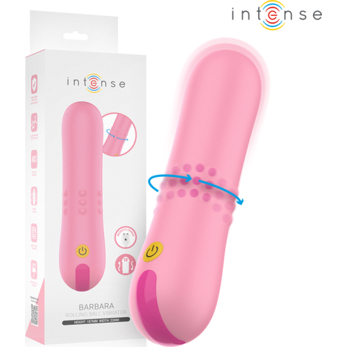 Vibromasseur INTENSE BARBARA avec perles rotatives