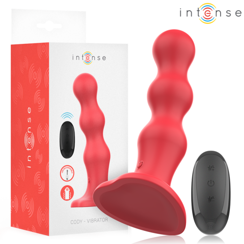 Vibrateur INTENSE CODY avec ventouse et télécommande