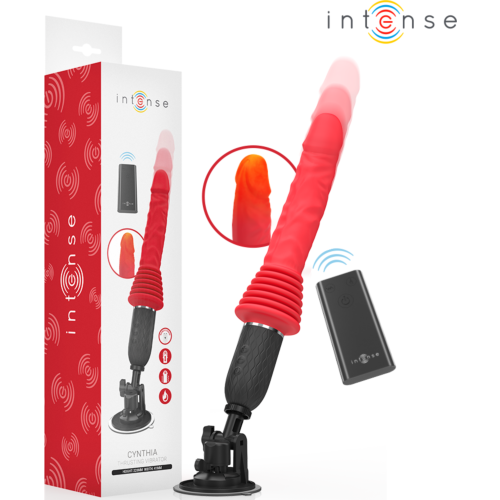 Vibromasseur à poussée INTENSE CYNTHIA avec chaleur