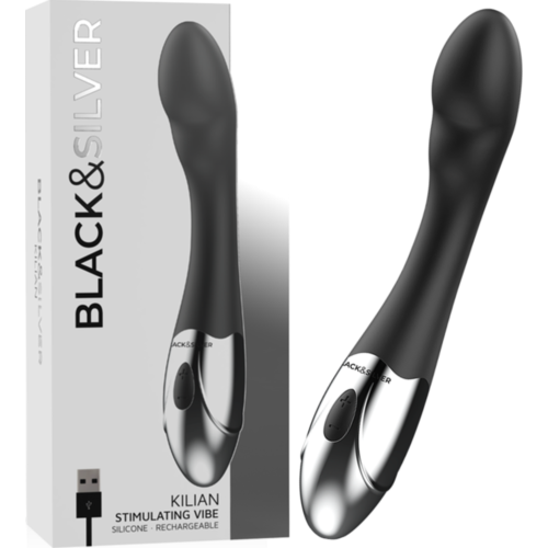 Vibrateur Point G BLACK&SILVER Kilian