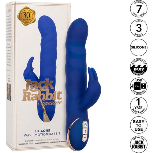 Vibrateur Rabbit CALEXOTICS Jack Rabbit Ondulations
