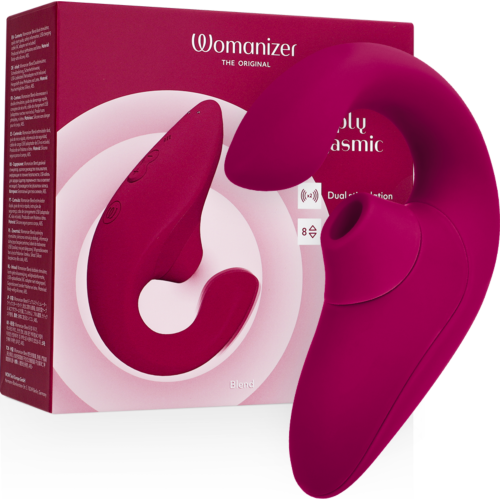 Vibromasseur Womanizer Blend Rabbit - Stimulation double avec technologie Pleasure Air