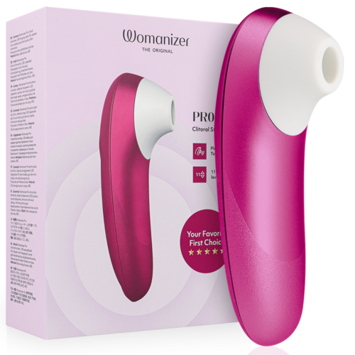 Stimulateur Clitoridien WOMANIZER Pro Vibrant avec 11 Niveaux d'Intensité
