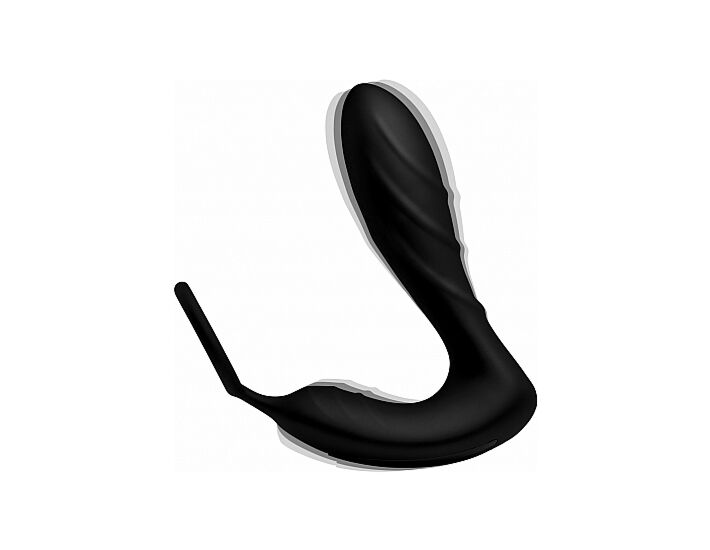 Masajeador de prostata control remoto negro