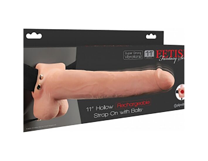 Fetish fantasy 11- pene realistico con arnes, 27,9cm