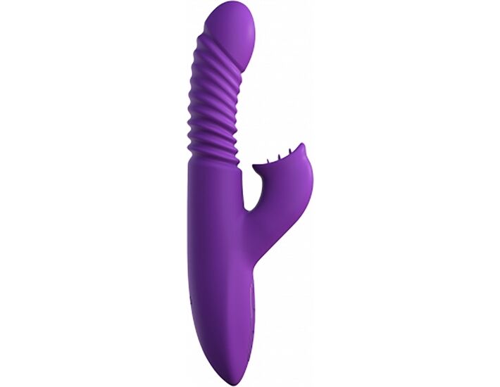 Fantasy for her - estimulador de clitoris con calor, morado