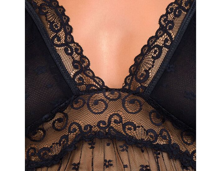 Picardías wilma negro